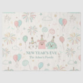Joyful New Year’s Eve Party 2026  Tissuepapier (Voorkant)