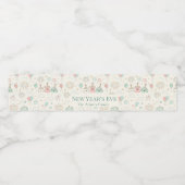 Joyful New Year’s Eve Party 2026  Waterfles Etiket (Enkel label)