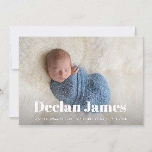 Joyful News | Aankondiging van de geboorte van een (Voorkant)