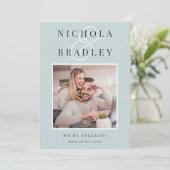 Joyful News | Foto-Verloving Aankondiging (Staand voorkant)