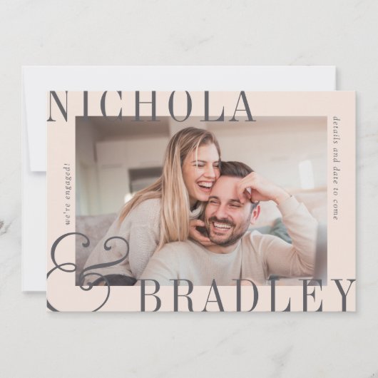 Joyful News | Foto-Verloving Aankondiging (Voorkant)