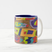 Joyful Noise, Abstracte Art Mok (Voorkant rechts)