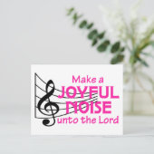 Joyful Noise Briefkaart (Staand voorkant)
