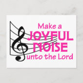 Joyful Noise Briefkaart (Voorkant)