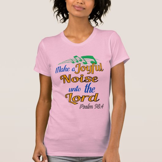 Joyful Noise T-shirt (Voorkant)