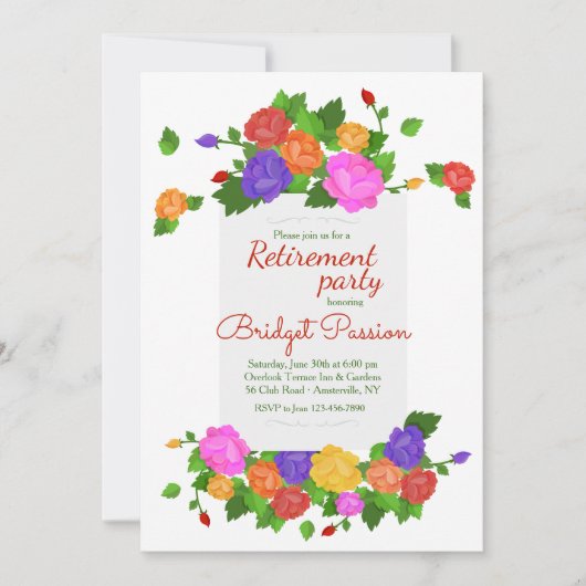 Joyful Occasion Invitation Kaart (Voorkant)