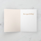 Joyful Oriole Birthday Kaart (Binnen)