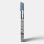 Joyful Palomino Pinto Horse and Snow Case-Mate iPhone Case (Achterkant / Links)