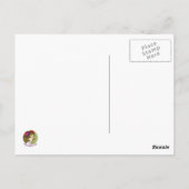 Joyful Penguins briefkaart (Achterkant)