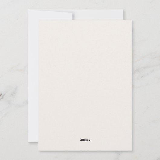 Joyful Photo Christmas | Minimalist New Year Feestdagenkaart (Achterkant)