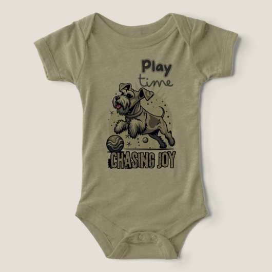 Joyful Pursuit: Grey Dog's Speeltijd Adventure (Design voorkant)