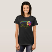 Joyful Rainbow Roos Custom Hope T-shirt (Voorkant volledig)
