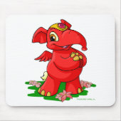 Joyful red Elephante in Shenkuu Muismat (Voorkant)