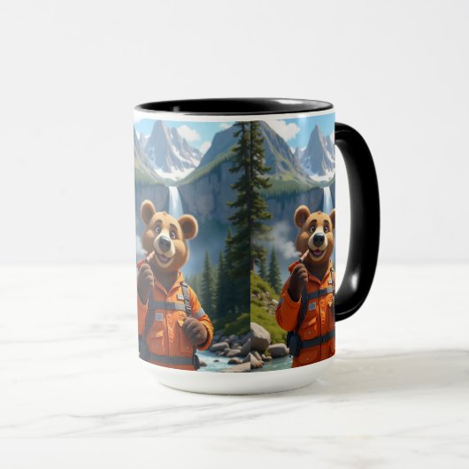 Joyful Rescue Beer Mok (Voorkant rechts)