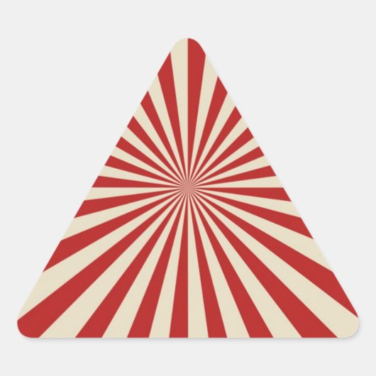 Joyful Retro Popcorn Classic Spin Wheel Sticker (Voorkant)