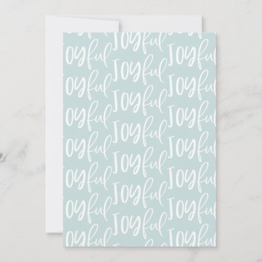 joyful script één foto - familie elegant kleurrijk