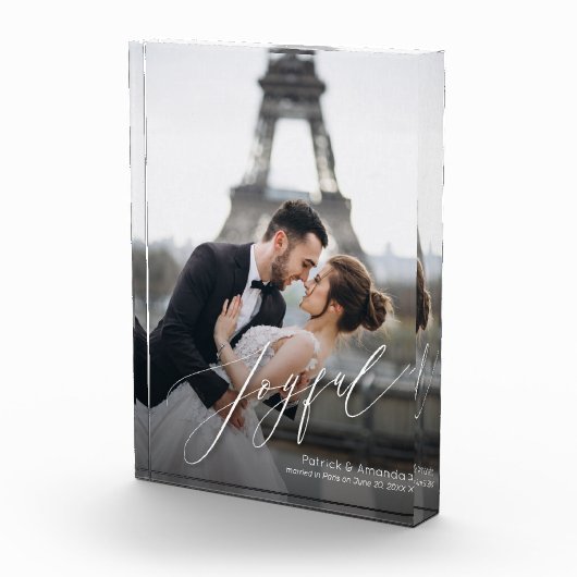 Joyful Script Fotoblokken (Rechts)