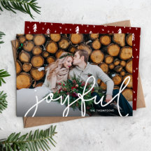 Joyful Script Photo Overlay