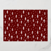 Joyful Script Photo Overlay Folie Feestdagenkaart (Achterkant)