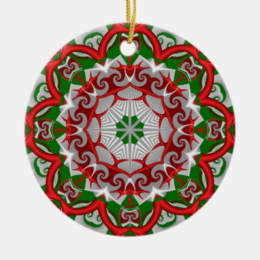 Joyful Season Kaleidoscope Ornament (Voorkant)