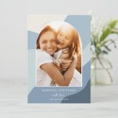 Joyful Shades | Foto verticale boog Feestdagenkaart (Staand voorkant)