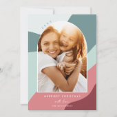 Joyful Shades | Foto verticale boog Feestdagenkaart (Voorkant)