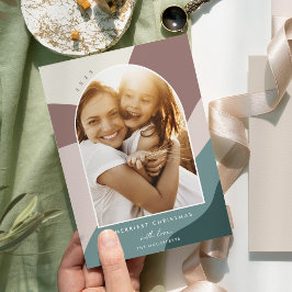 Joyful Shades | Foto verticale boog Feestdagenkaart