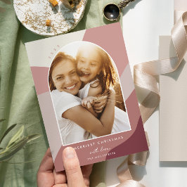 Joyful Shades | Foto verticale boog Feestdagenkaart