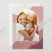 Joyful Shades | Foto verticale boog Feestdagenkaart (Voorkant)