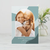 Joyful Shades | Foto verticale boog Feestdagenkaart (Staand voorkant)