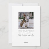 Joyful + Simple Sjabloon-kerstkaart Feestdagenkaart (Achterkant)