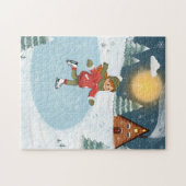 "Joyful skater"  Legpuzzel (Horizontaal)