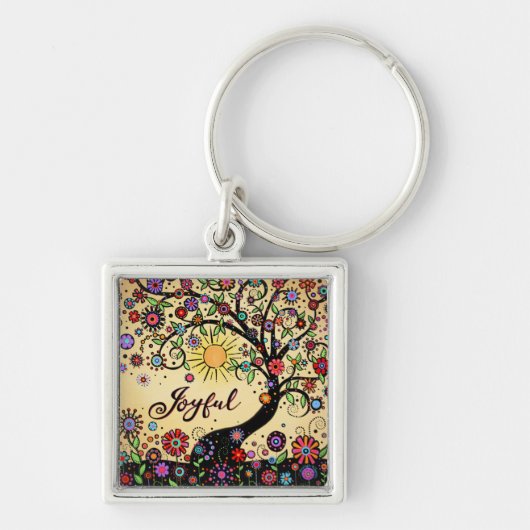 JOYFUL SLEUTELHANGER (Voorkant)