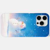 Joyful Snowman Case-Mate iPhone Case (Achterkant (horizontaal))