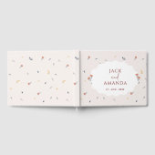 Joyful Spring Floral Wedding Invitation Guestbook Gastenboek (Volledig)