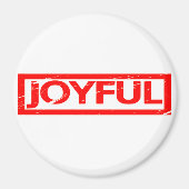 Joyful Stamp Magneet (Voorkant)