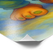 Joyful Storybook Friends Whimsical Children’s Wall Foto Afdruk (Hoek)