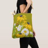 Joyful Summer op een All-Over-Print Canvas tas (Dichtbij)
