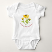 Joyful Summer op een Baby Bodysuit (B) (Voorkant)