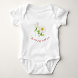 Joyful Summer op een Baby Bodysuit (S)