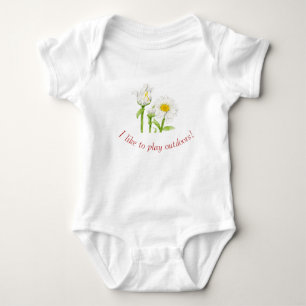 Joyful Summer op een Baby Bodysuit (S)