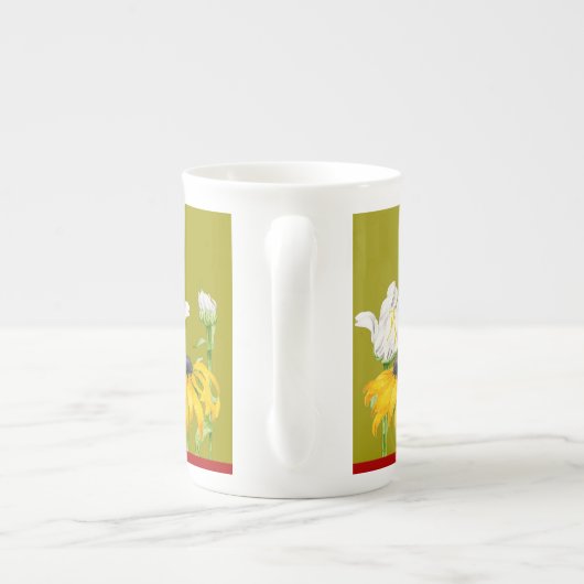 Joyful Summer op een Bone China Mok (Achterkant)