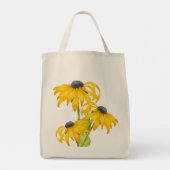 Joyful Summer op een Canvas tas (Achterkant)