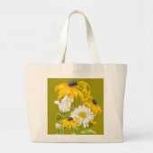 Joyful Summer op een Jumbo-Tas Grote Tote Bag (Voorkant)