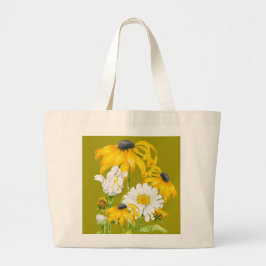Joyful Summer op een Jumbo-Tas Grote Tote Bag
