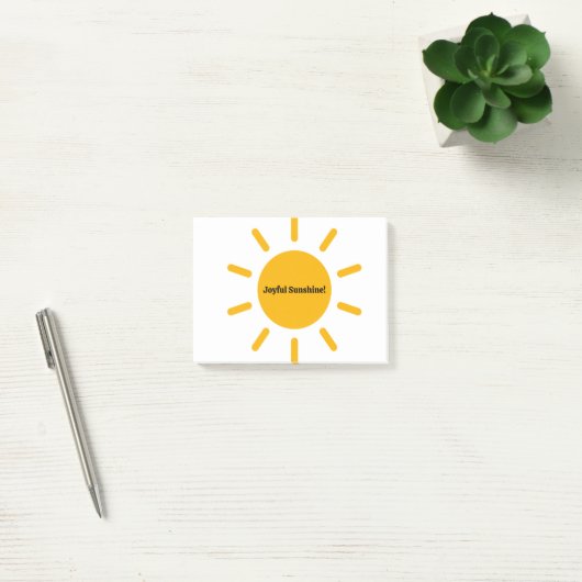 JOYFUL SUNSHINE POST-IT® NOTES (Kantoor)