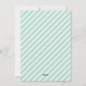 Joyful Symmetry | Moderne kerstfoto Feestdagenkaart (Achterkant)