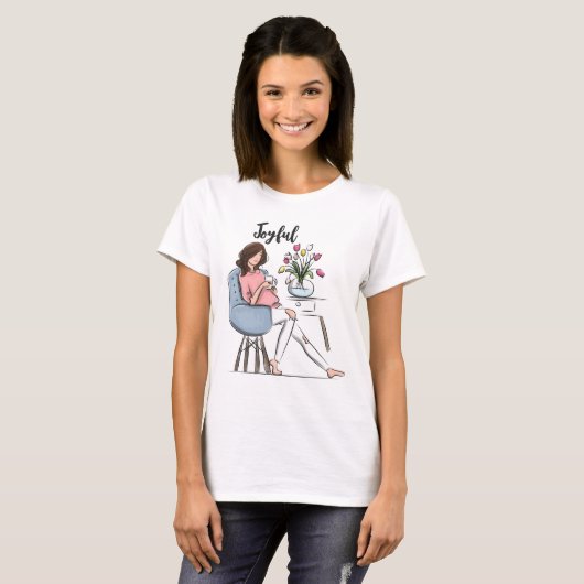 Joyful T-shirt (Voorkant volledig)