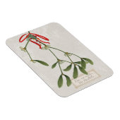 Joyful Tidings | Kus me onder de mistletoe Magneet (Rechterzijde)