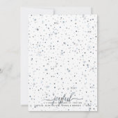 JOYFUL Tidings Photo Color Matching Typografie Feestdagenkaart (Achterkant)